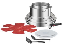 طقم أواني طبخ 13 قطعة إينوكس Tefal L896SD04