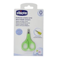 CHICCO  Ciseaux bébé à lames courtes Vert