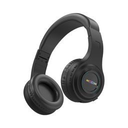 Moxom Casque Stéréo Sans Fil  Micro Sd  Mx Wl15 Noir