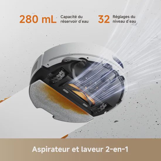 Dream D20 air plus aspirateur laveur blanc