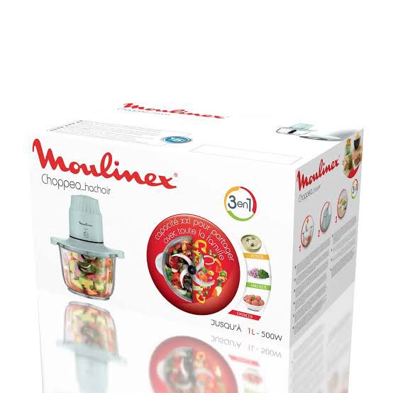 فرامة Moulinex من الفولاذ المقاوم للصدأ Choppeo DJ603110