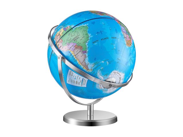 Globe Terrestre 20 cm – Globe Décoratif et Éducatif