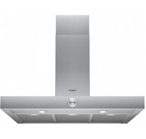 Whirlpool  Hotte décorative  Inox WHBS 93 FLKX