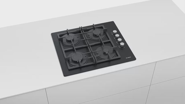 BOSCH Plaque de cuisson  60 cm  Noir  POP6C6O90O