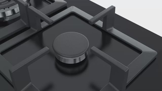 BOSCH  Plaque de cuisson FlameSelect Noir PPH6A6B20