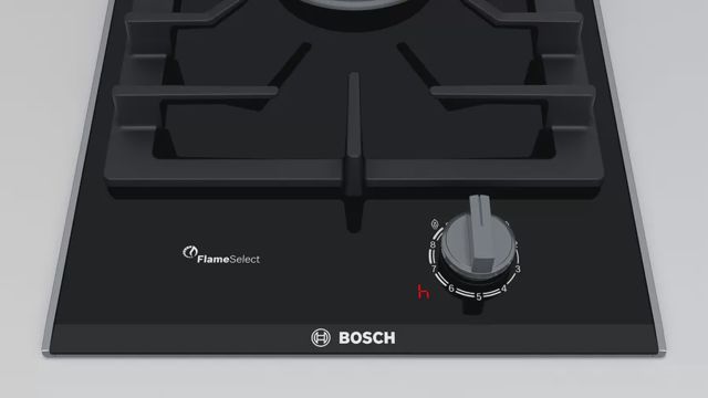Bosch Plaque  Domino à gaz 30 cm , Noir  PRA3A6D70