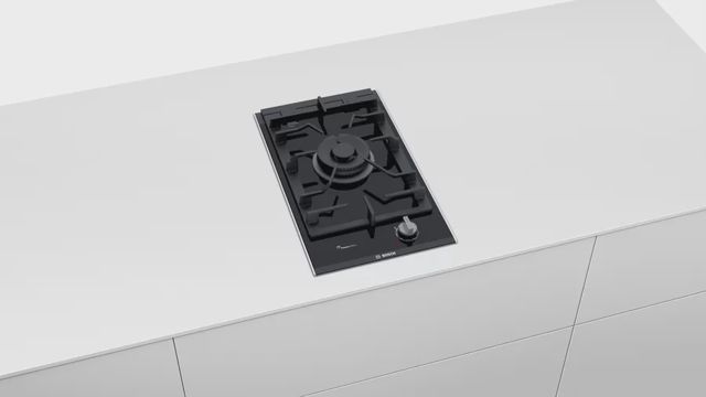 Bosch Plaque  Domino à gaz 30 cm , Noir  PRA3A6D70