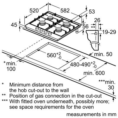BOSCH Plaque de cuisson Série 4  PGP6B5B60Q