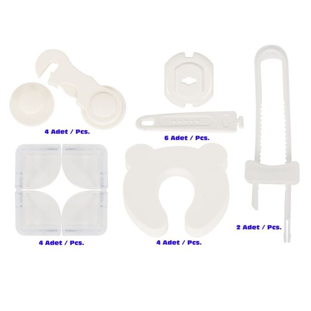 Sevibebe  Kit de sécurité à la maison pour bébé 20 pièces