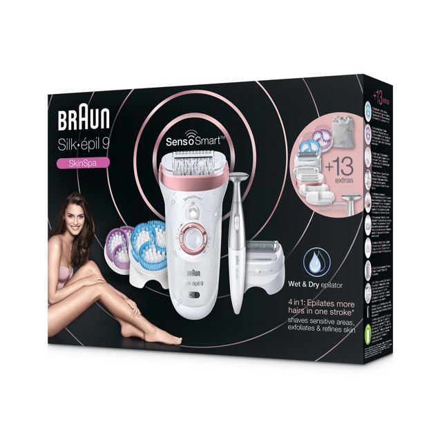 BRAUN Épilateur Électrique Silk-épil  SE 9980