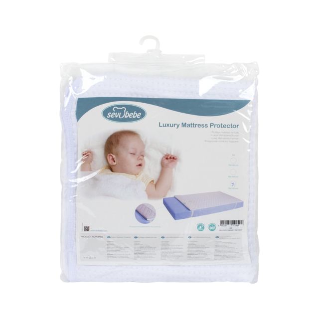 Sevibebe Drap protecteur de matelas de luxe 70X135cm