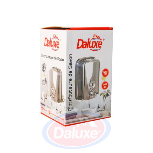 Distributeur de savon liquide  500 ml Inox