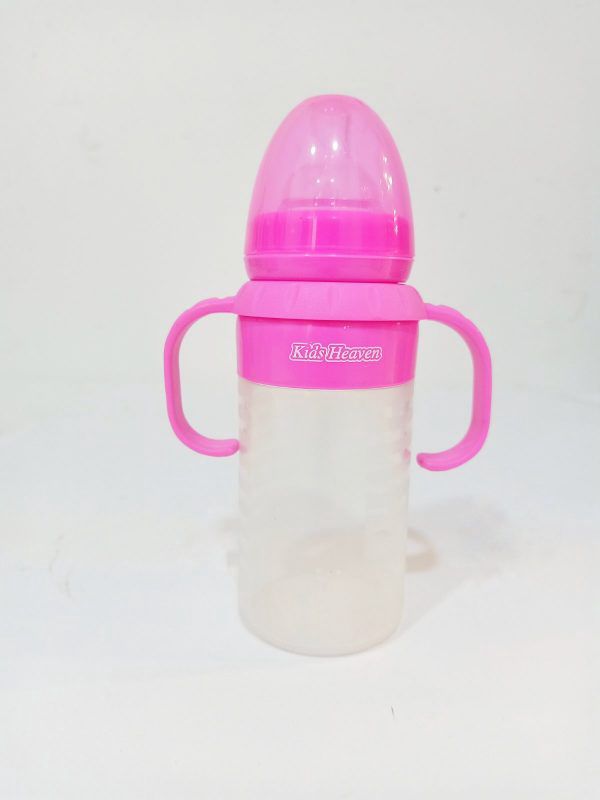 KidsHeaven  Biberon avec poignées 250ml Rose