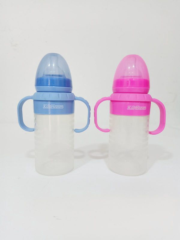 KidsHeaven  Biberon avec poignées 250ml Rose