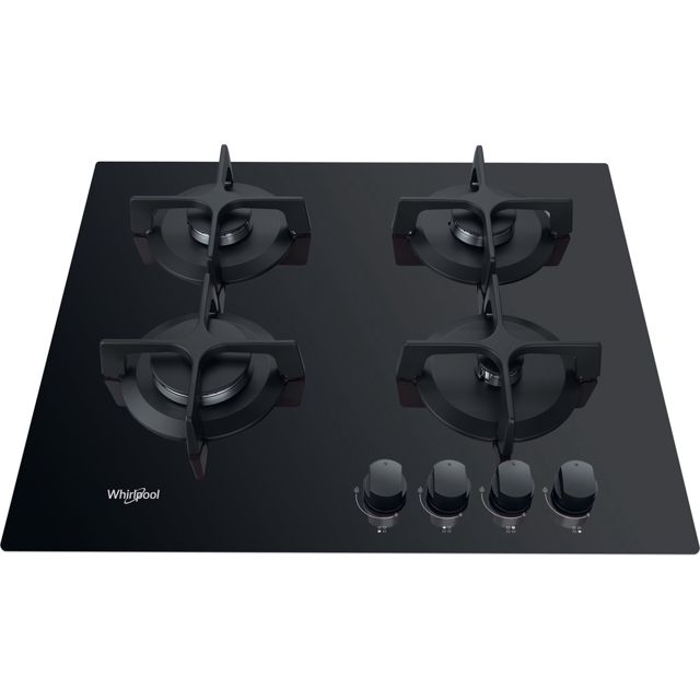 Whirlpool  table de cuisson gaz  4 foyers GOB616NB