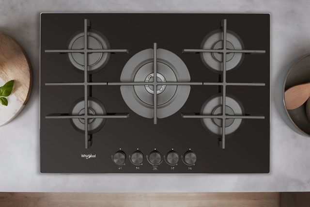 Whirlpool Plaque de cuisson  73 CM 5Feux  AKW7523NB