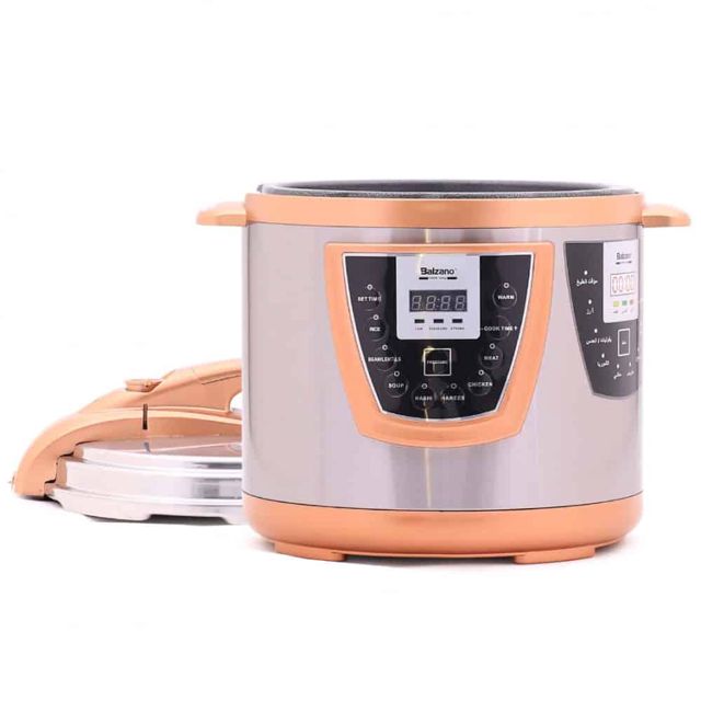 Autocuiseur Balzano 8L QHD801 &amp; Plaque Maklouba