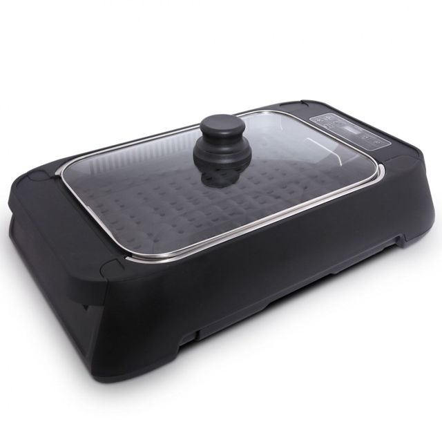 Balzano Grill électrique couvercle en verre  KYS-816D