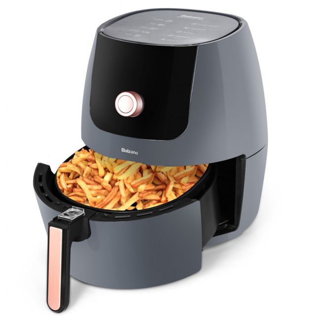 Balzano Friteuse à air chaud  5,5 L TXG-DT16B   Gris