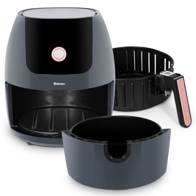 Balzano Friteuse à air chaud  5,5 L TXG-DT16B   Gris