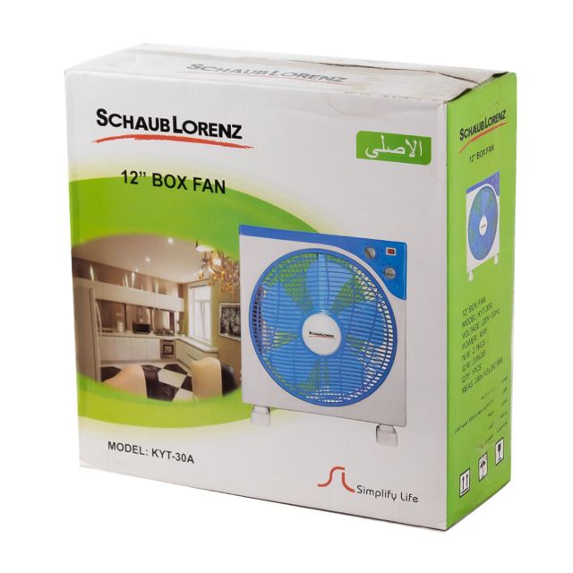 Schaub Lorenz Ventilateur de table bureau 12" KYT-30A