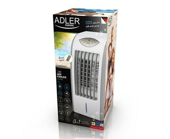 Adler Refroidisseur d'air mobil Télécommandé  350 m3/h  350W