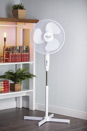 Adler  Ventilateur  Incliné 40 Cm 3 Vitesses 90w  Ad 7305