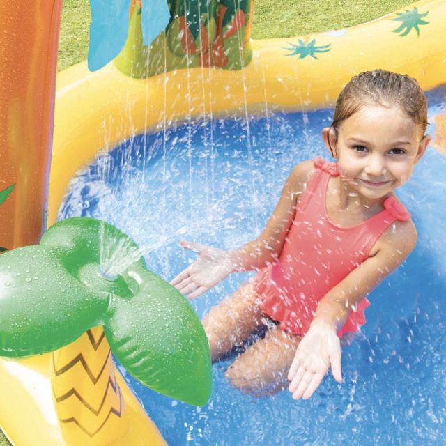 Intex piscine aire de jeux dinosaurs  57444