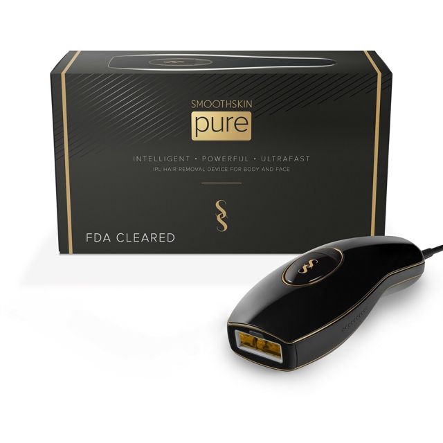 SmoothSkin Pure Black Épilateur ipl  Flash illimités