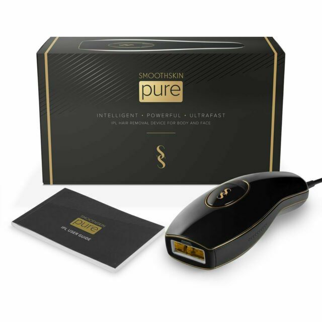 SmoothSkin Pure Black Épilateur ipl  Flash illimités
