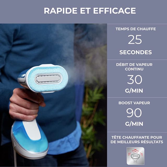 Calor DT9530C0  Pure Tex Défroisseur vapeur 4en1