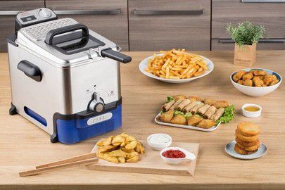 Seb friteuse  semi pro omeoclean inox 3.5L 8040