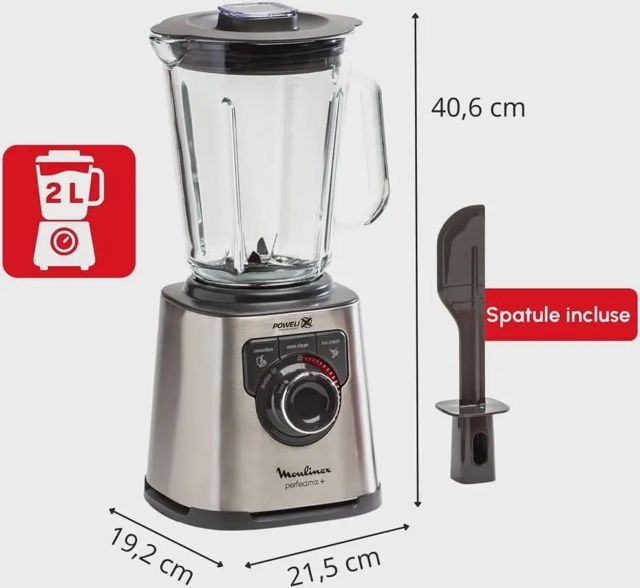Moulinex PerfectMix+ LM81GD10 Blender  2L 1200W