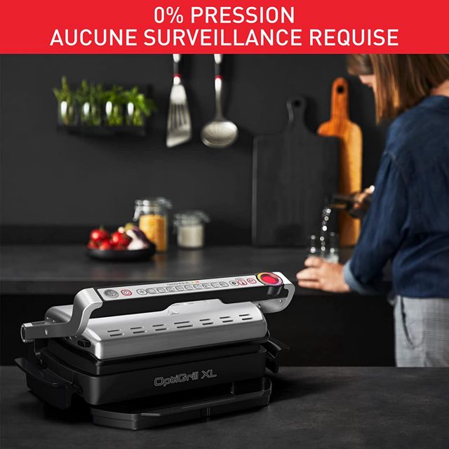 Tefal optigrill+ panineuse xl +plat gratin GC724D12