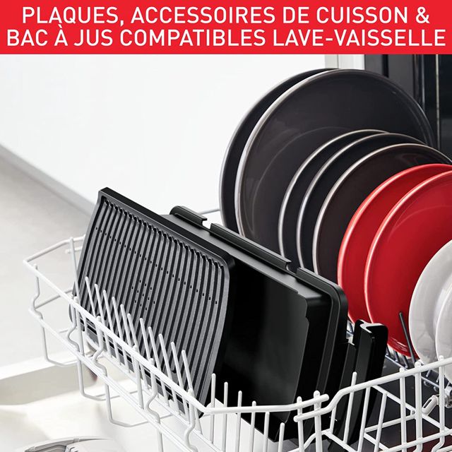 Tefal optigrill+ panineuse xl +plat gratin GC724D12