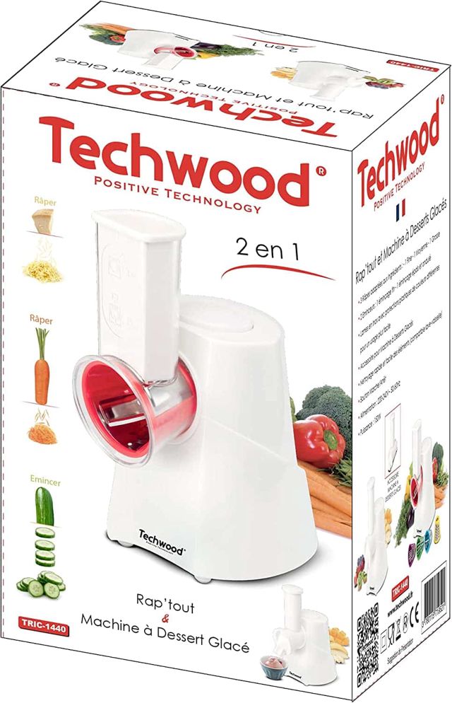 Techwood rap touts 4en1 et créme glacée  tric-1440