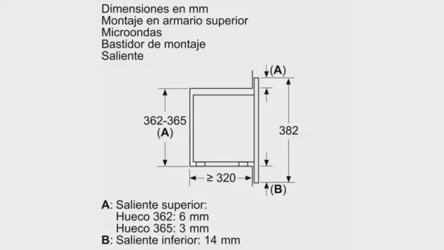 Bosch serie 2 Micro-ondes encastrable  HMT72G650