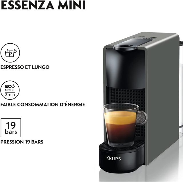 Krups Nespresso Essenza Mini Gris YY2911FD