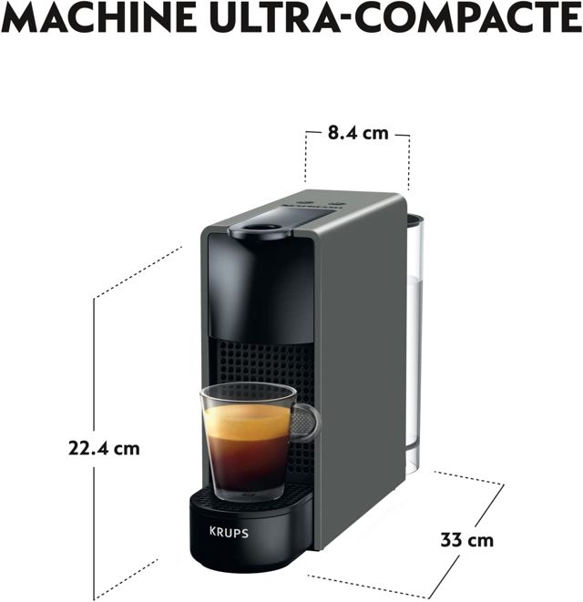 Krups Nespresso Essenza Mini Gris YY2911FD
