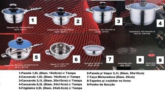 Neumann  Private Collection 16pc Pot Set