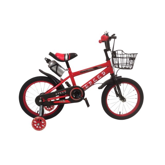 Speed Vélo Enfants Avec  04 Roues 14 Pouces