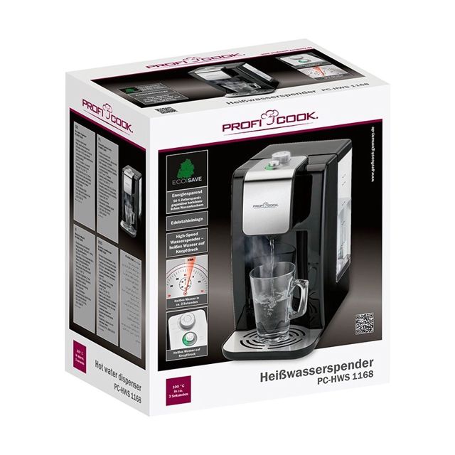 Proficook  D'eau Chaude 2.2L 2600W PC-HWS 1168