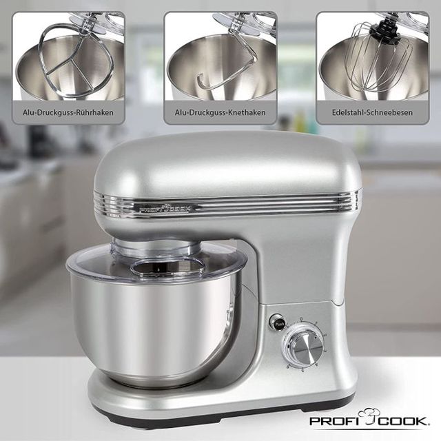Proficook  Pétrin 5L 1200w pc-km 1222