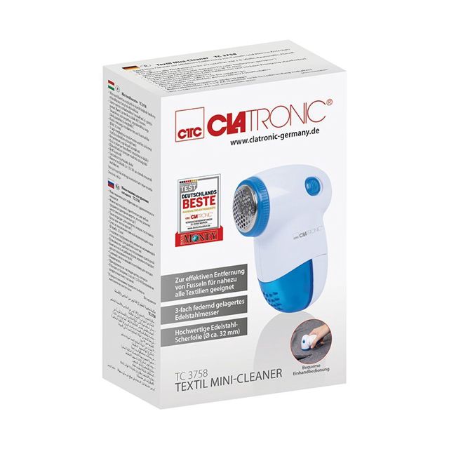 Clatronic Nettoyant Textile  TC 3758 Blanc