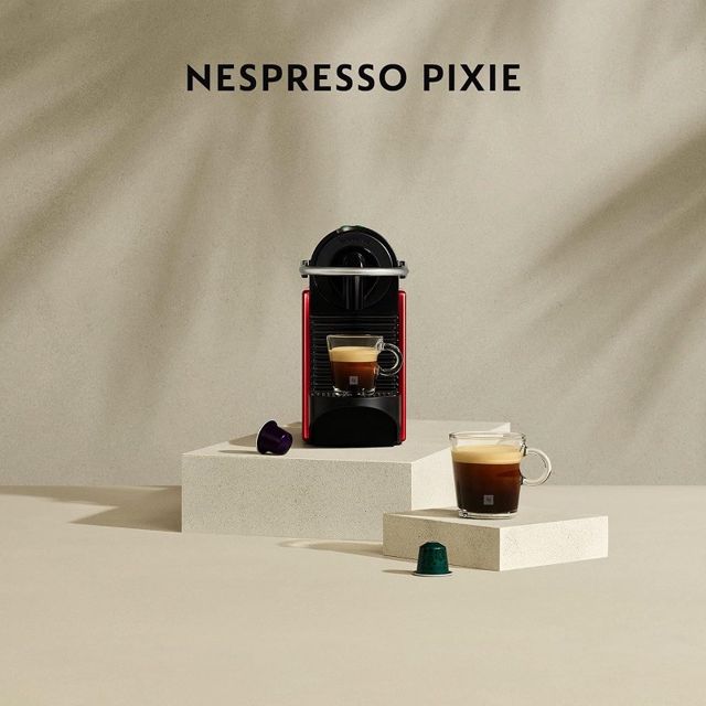 Delonghi espresso Pixie  aluminium  19bar EN124S