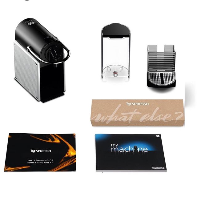 Delonghi espresso Pixie  aluminium  19bar EN124S
