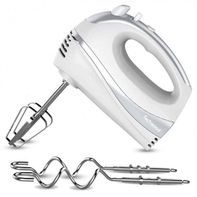 Techwood  batteur à mains 200 W blanc tmm-8001
