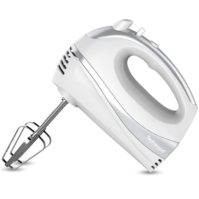 Techwood  batteur à mains 200 W blanc tmm-8001