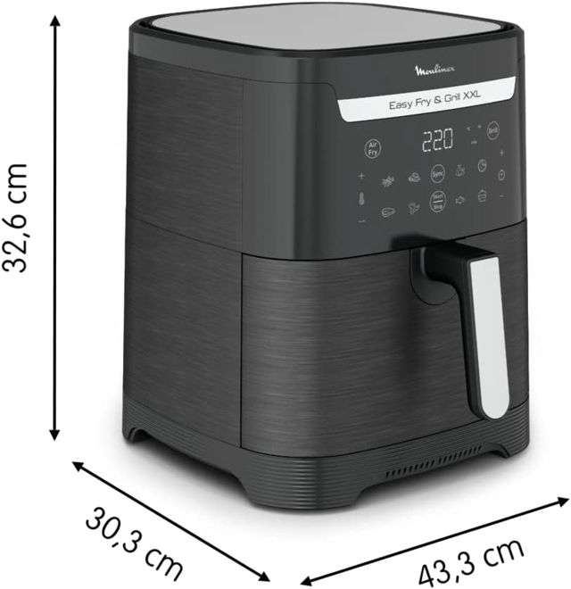 Moulinex Friteuse sans huile XXL grill  6.5L EZ801810