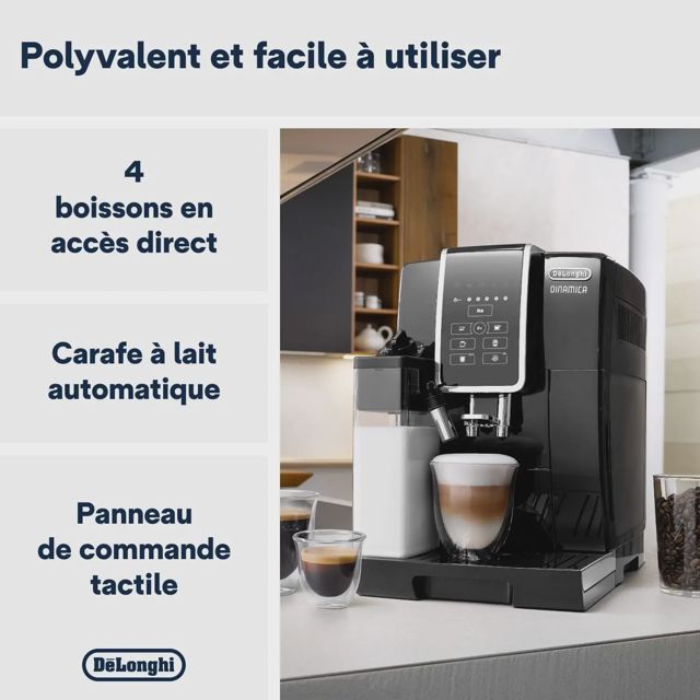 DeLonghi dinamica cafétiére broyeur  ECAM350.50.B